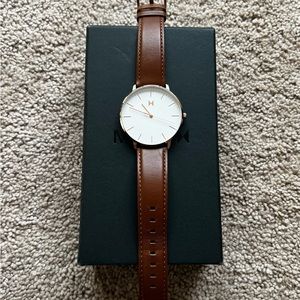 Men’s MVMT Leather Watch